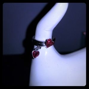 swarovski crystal stackable rings